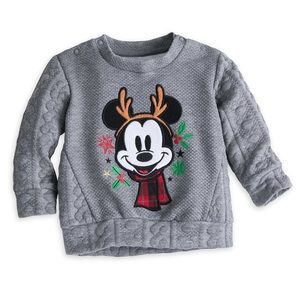 Disney Mickey Mouse Christmas Shirt 6-9m
